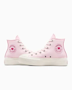 Converse Modelli Alti|Modelli Con Platform<Chuck Taylor All Star Lift Platform Valentine's Day Sugar Berry/Egret/Sugar Berry