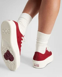 Converse Modelli Alti|Modelli Bassi<Chuck Taylor All Star Lift Platform Valentine's Day gold glitter