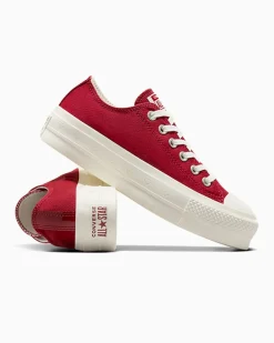 Converse Modelli Alti|Modelli Bassi<Chuck Taylor All Star Lift Platform Valentine's Day gold glitter