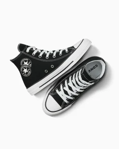 Converse Bambini (Età 4-8 Anni)|Ragazzi (Età 8-12 Anni)<Chuck Taylor All Star Logo Play Nero/Bianco/Nero