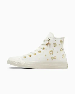 Converse Modelli Alti|Modelli Bassi<Chuck Taylor All Star Luck Charms black stars