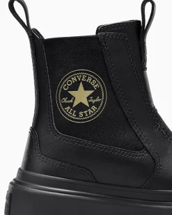 Converse Bambini (Età 4-8 Anni)|Ragazza<Chuck Taylor All Star Lugged Chelsea Boot Nero/Nero/Nero