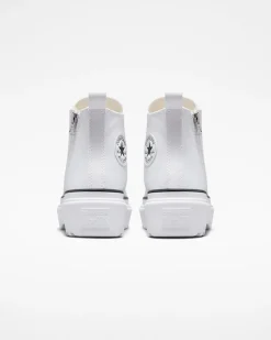 Converse Ragazzi (Età 8-12 Anni)|Modelli Alti<Chuck Taylor All Star Lugged Lift Platform Canvas Bianco/Bianco/Nero