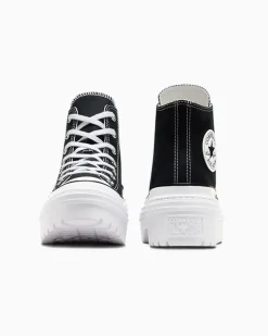 Converse Modelli Alti|Modelli Con Platform<Chuck Taylor All Star Lugged Heel Platform Nero/Bianco/Egret