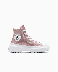 Converse Stivali|Ragazza<Chuck Taylor All Star Lugged Glitter Blush Hush/Bianco/Blush Hush