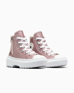 Converse Stivali|Ragazza<Chuck Taylor All Star Lugged Glitter Blush Hush/Bianco/Blush Hush