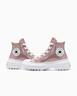 Converse Stivali|Ragazza<Chuck Taylor All Star Lugged Glitter Blush Hush/Bianco/Blush Hush