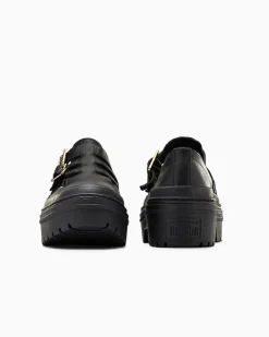 Converse Modelli Bassi|Modelli Con Platform<Chuck Taylor All Star Lugged Heel Mary Jane Platform Nero/Nero/Oro