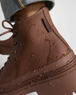 Converse Modelli Alti|Modelli Bassi<Chuck Taylor All Star Lugged Heel Platform Waterproof white