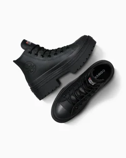 Converse Modelli Alti|Modelli Con Platform<Chuck Taylor All Star Lugged Heel Platform Waterproof Nero/Nero/Nero