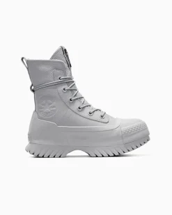 Converse Modelli Alti<Chuck Taylor All Star Lugged 2.0 Waterproof Grigio/Grigio/Nero
