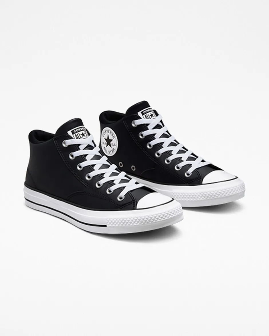 Converse Chuck Taylor All Star|Chuck Taylor All Star<Chuck Taylor All Star Malden Street Faux Leather Nero/Bianco/Nero