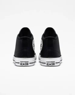 Converse Chuck Taylor All Star|Chuck Taylor All Star<Chuck Taylor All Star Malden Street Faux Leather Nero/Bianco/Nero