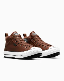 Converse Modelli Alti|Stivaletti<Chuck Taylor All Star Malden Street Boot Orso bruno/Fungo marrone chiaro/Bianco