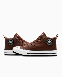 Converse Modelli Alti|Stivaletti<Chuck Taylor All Star Malden Street Boot Orso bruno/Fungo marrone chiaro/Bianco