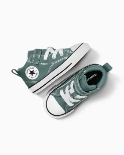 Converse Neonati E Bimbi Piccoli (Età 0-4 Anni)|Ragazzo<Chuck Taylor All Star Malden Street Easy-On Vera natura/Bianco/Nero