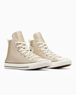 Converse Modelli Alti|Chuck Taylor All Star<Chuck Taylor All Star Metallic Oro chiaro/Egret/Nero