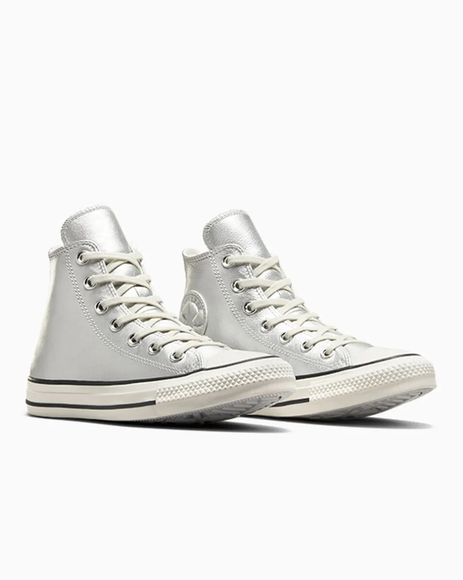Converse Modelli Alti|Modelli Bassi<Chuck Taylor All Star Metallic Leather party pink