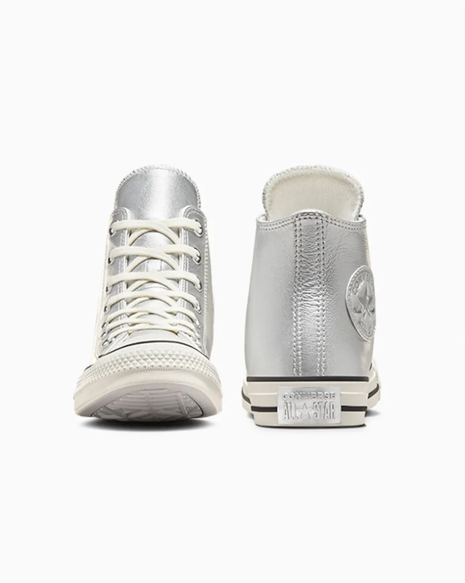 Converse Modelli Alti|Modelli Bassi<Chuck Taylor All Star Metallic Leather party pink