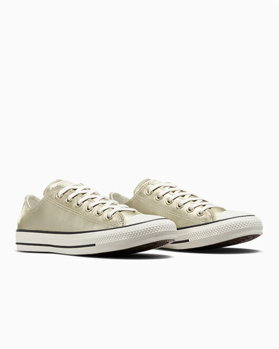 Converse Modelli Bassi<Chuck Taylor All Star Metallic Oro chiaro metallizzato/Egret