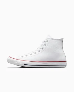 Converse Modelli Alti|Chuck Taylor All Star<Chuck Taylor All Star Mono Leather Bianco