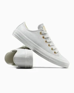 Converse Modelli Bassi|Modelli Bassi<Chuck Taylor All Star Mono Leather Grigio pallido/Grigio pallido