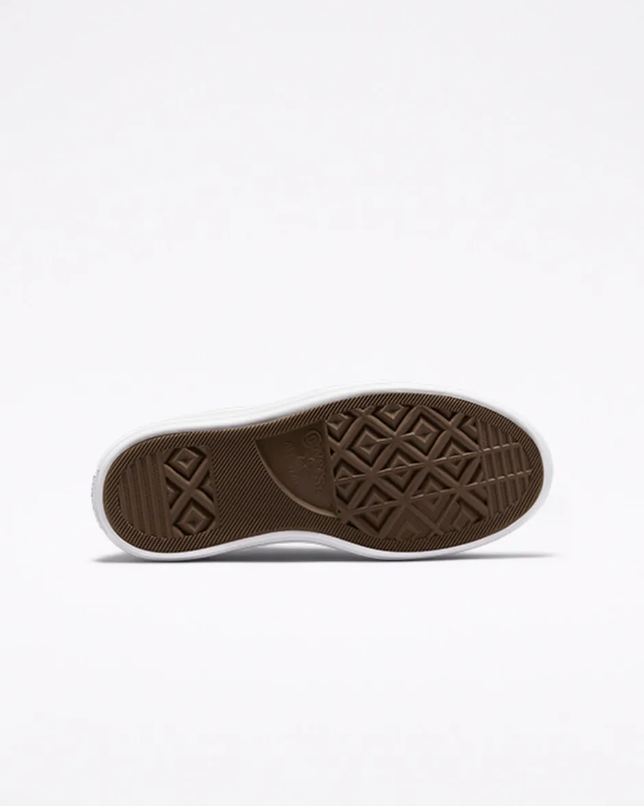 Converse Ragazzi (Età 8-12 Anni)|Ragazza<Chuck Taylor All Star Move Platform Canvas Bianco/Pixel Purple/Bianco