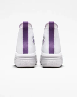 Converse Ragazzi (Età 8-12 Anni)|Ragazza<Chuck Taylor All Star Move Platform White/Pixel Purple/White