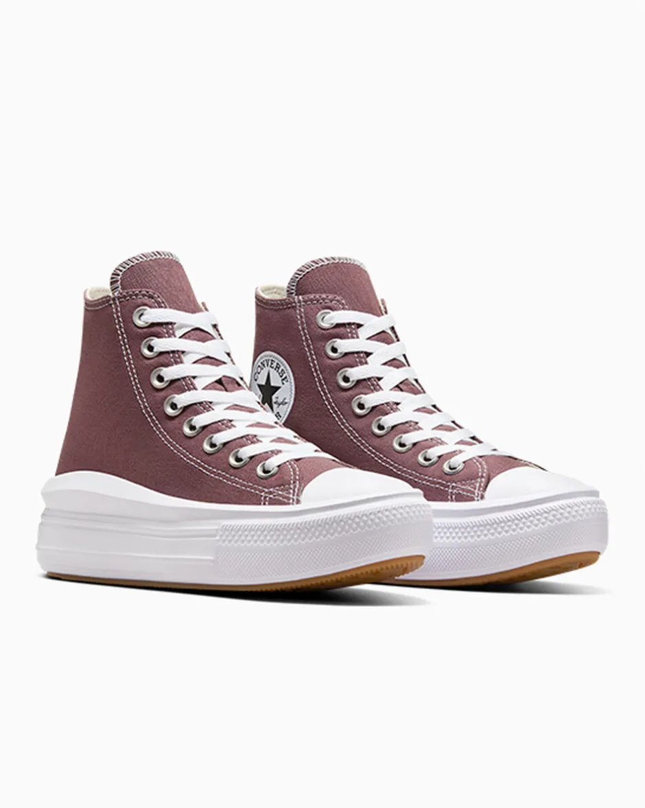 Converse Modelli Alti|Modelli Con Platform<Chuck Taylor All Star Move Platform Trail Mixed/Bianco/Nero