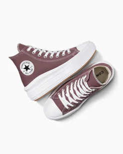 Converse Modelli Alti|Modelli Con Platform<Chuck Taylor All Star Move Platform Trail Mixed/Bianco/Nero