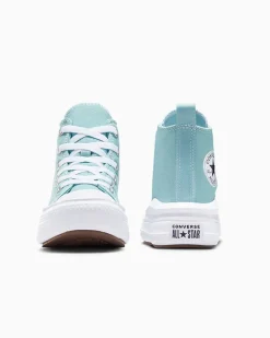 Converse Ragazza|Modelli Alti<Chuck Taylor All Star Move Platform Vernal Pool/Bianco/Nero