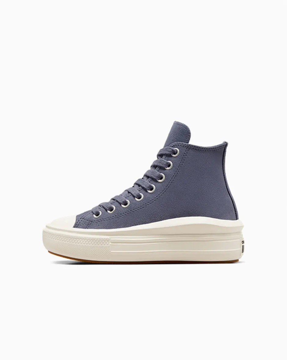 Converse Ragazzi (Età 8-12 Anni)|Ragazza<Chuck Taylor All Star Move Platform Suede Lavanda cenere/Egret