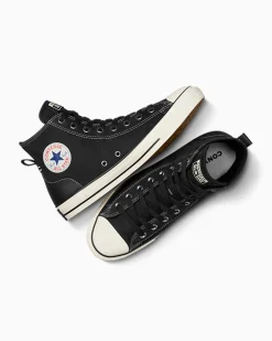 Converse Modelli Alti|Modelli Alti<Chuck Taylor All Star Nubuck & Leather Nero/Egret/Rosso