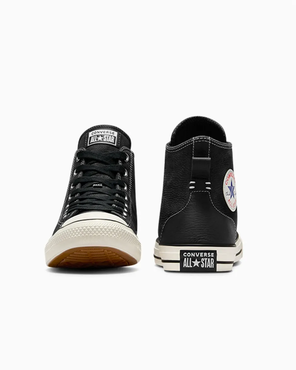 Converse Modelli Alti|Modelli Alti<Chuck Taylor All Star Nubuck & Leather Nero/Egret/Rosso