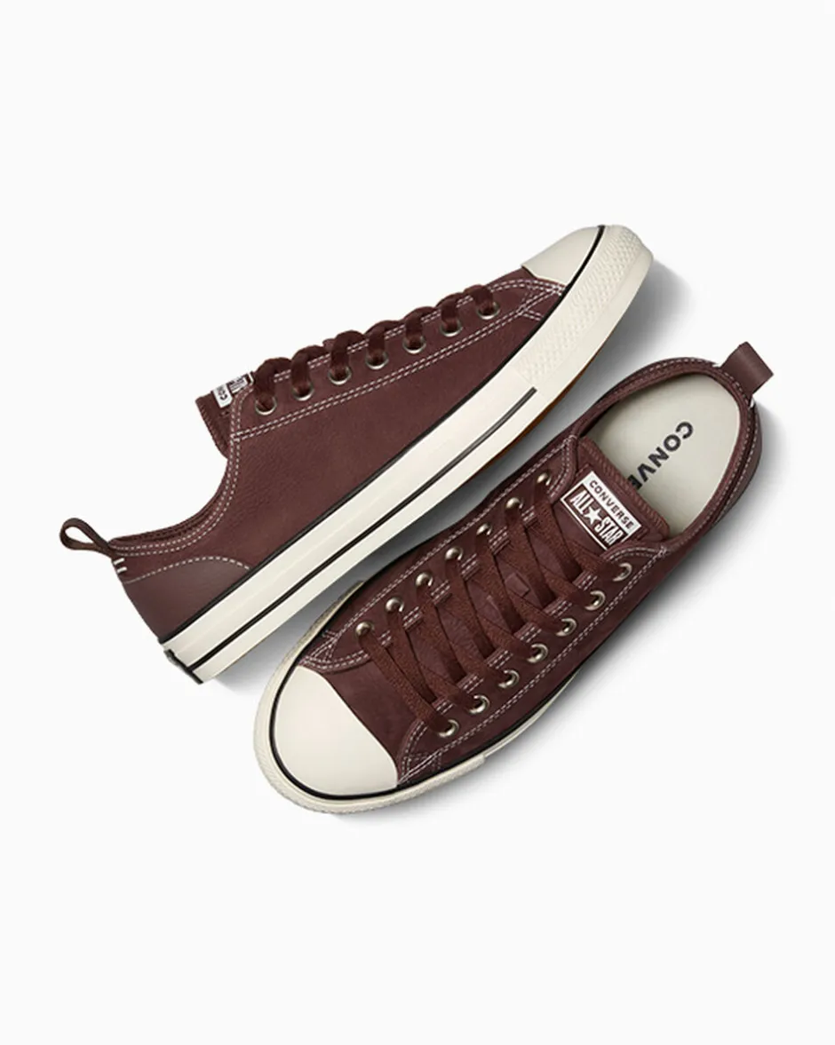 Converse Modelli Bassi|Modelli Bassi<Chuck Taylor All Star Nubuck & Leather Wide Eternal Earth/Egret/Gomma miele