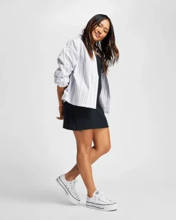 Converse Modelli Bassi|Modelli Con Platform<Chuck Taylor All Star Platform Canvas Bianco/Nero/Bianco