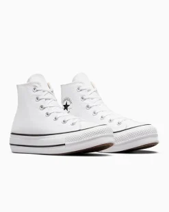 Converse Modelli Alti|Modelli Con Platform<Chuck Taylor All Star Platform Bianco/Nero/Bianco