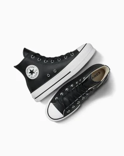 Converse Modelli Alti|Modelli Bassi<Chuck Taylor All Star Platform Leather green envy