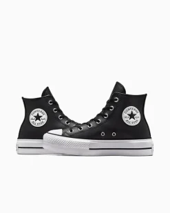 Converse Modelli Alti|Modelli Bassi<Chuck Taylor All Star Platform Leather green envy