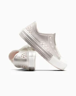 Converse Modelli Bassi<Chuck Taylor All Star Play Lite CX Metallic Blush Hush/Argento/Bianco