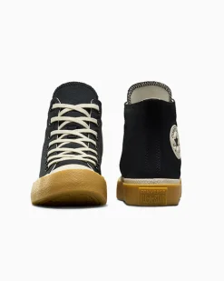 Converse Modelli Alti|Modelli Alti<Chuck Taylor All Star Retro Rubber Nero/Egret/Egret