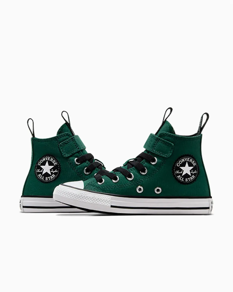 Converse Ragazzo|Facile Da Indossare E Togliere<Chuck Taylor All Star Sporty Easy-On Verde invidia/Nero/Bianco