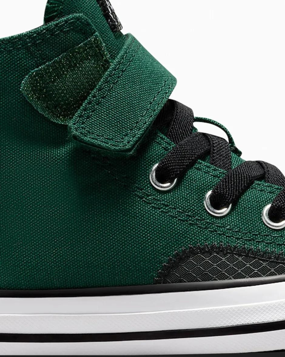 Converse Ragazzo|Facile Da Indossare E Togliere<Chuck Taylor All Star Sporty Easy-On Verde invidia/Nero/Bianco