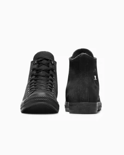 Converse Modelli Alti|Modelli Alti<Chuck Taylor All Star Suede & Faux Fur Nero/Nero/Nero