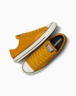 Converse Modelli Bassi|Modelli Bassi<Chuck Taylor All Star Suede Oro girasole/Bianco/Nero