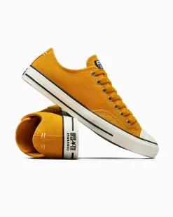 Converse Modelli Bassi|Modelli Bassi<Chuck Taylor All Star Suede Oro girasole/Bianco/Nero