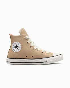 Converse Modelli Alti|Chuck Taylor All Star<Chuck Taylor All Star Suede Grigio calda/Rosa Illist/Egret