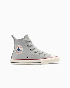 Converse Bambini (Età 4-8 Anni)|Ragazzo<Chuck Taylor All Star Suede Area grigia/Egret/Blu oltremare