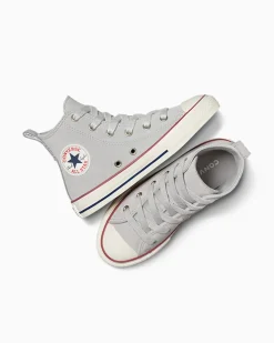 Converse Bambini (Età 4-8 Anni)|Ragazzo<Chuck Taylor All Star Suede Area grigia/Egret/Blu oltremare