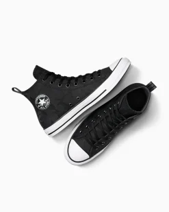 Converse Modelli Alti|Modelli Alti<Chuck Taylor All Star TecTuff Waterproof Camo Nero/Materia scura/Bianco